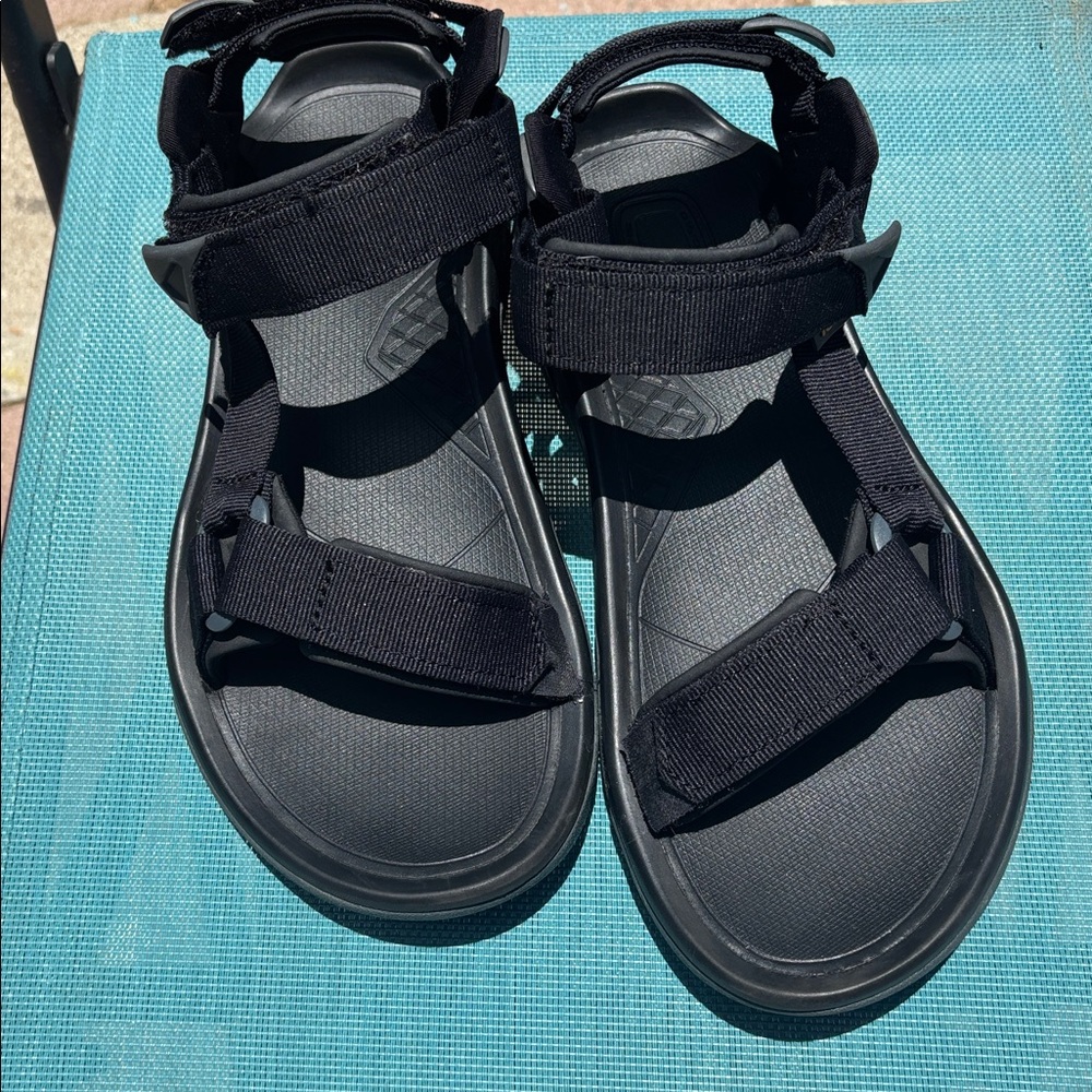 TEVA Men's Terra Fi 5 Universal Hiking Sandal Black Sz 9 - Picture 2 of 6